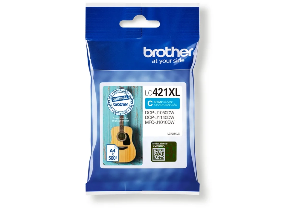 Brother Inkjet Cartridge LC-421XLC - Cyan