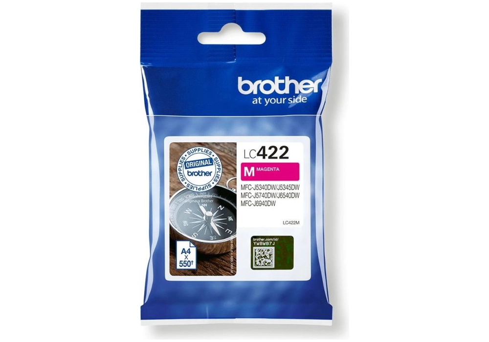 Brother Inkjet Cartridge LC-422M - Magenta