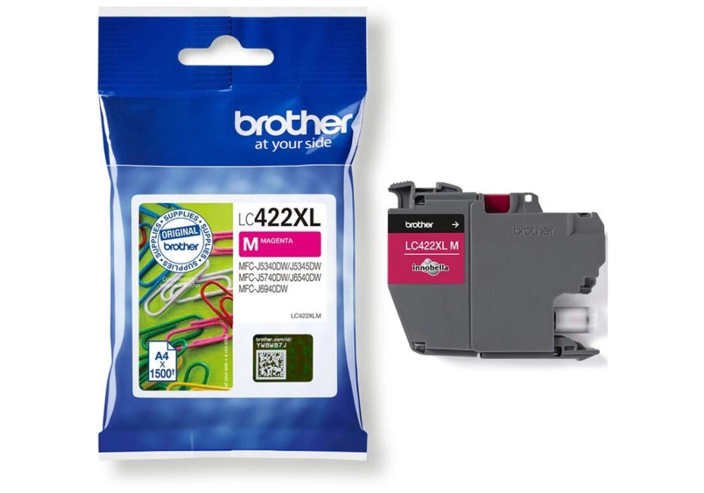 Brother Inkjet Cartridge LC-422XLM - Magenta