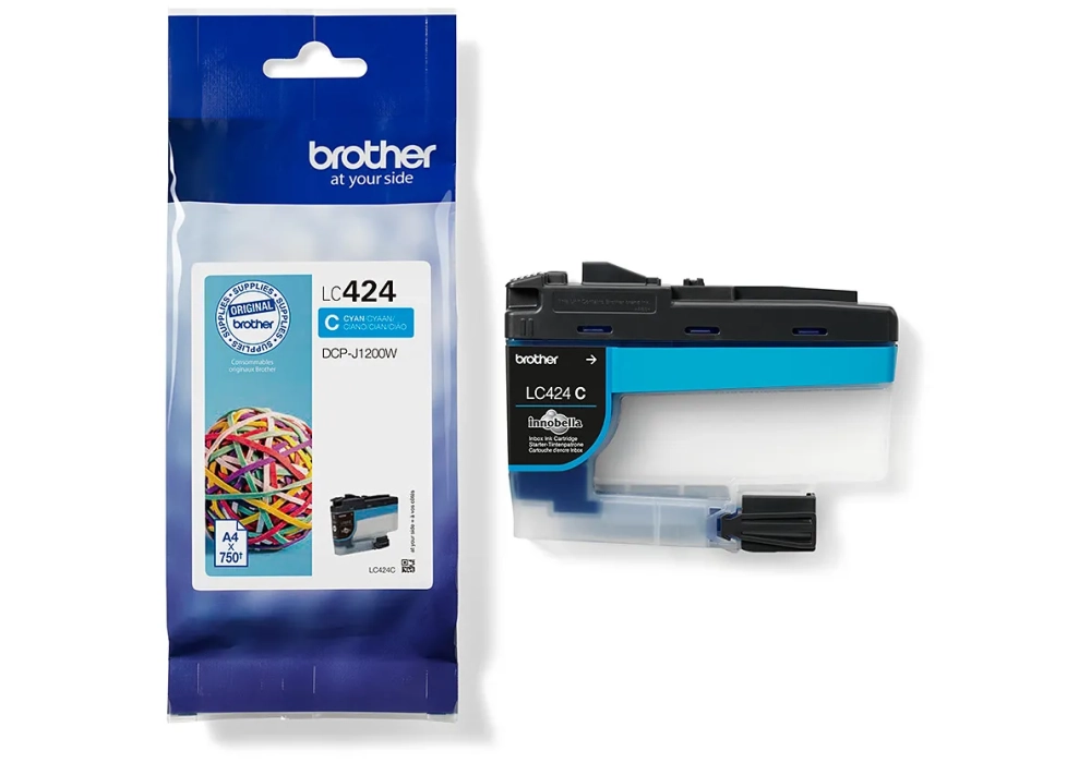 Brother Inkjet Cartridge LC-424C - Cyan