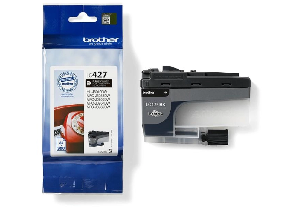 Brother Inkjet Cartridge LC-427BK - Noir