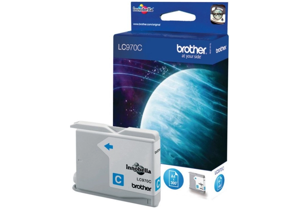 Brother Inkjet Cartridge LC-970C - Cyan