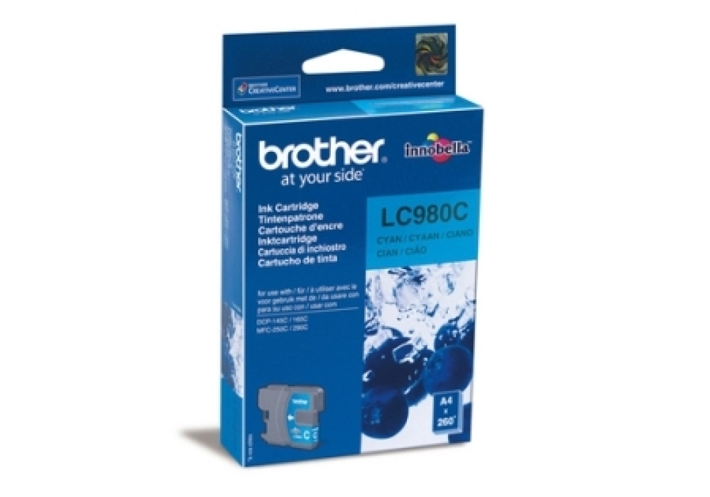 Brother Inkjet Cartridge LC-980C - Cyan