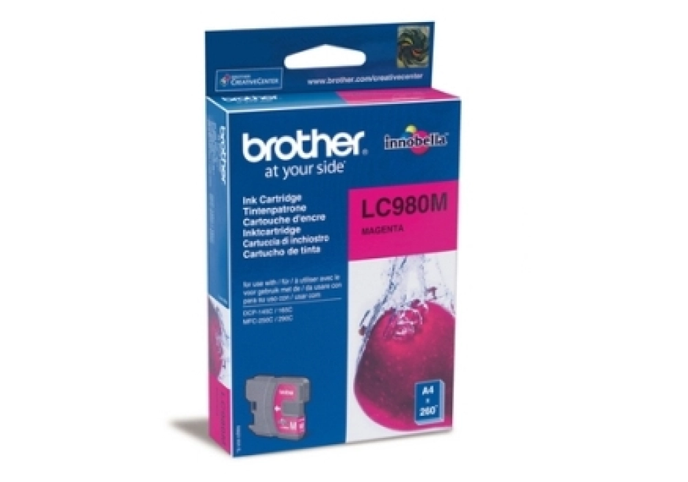 Brother Inkjet Cartridge LC-980M - Magenta