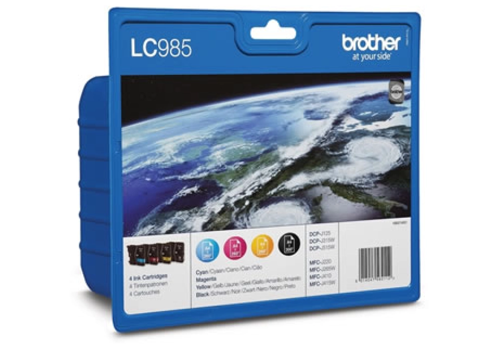 Brother Inkjet Cartridge LC-985VALBP - Value Pack