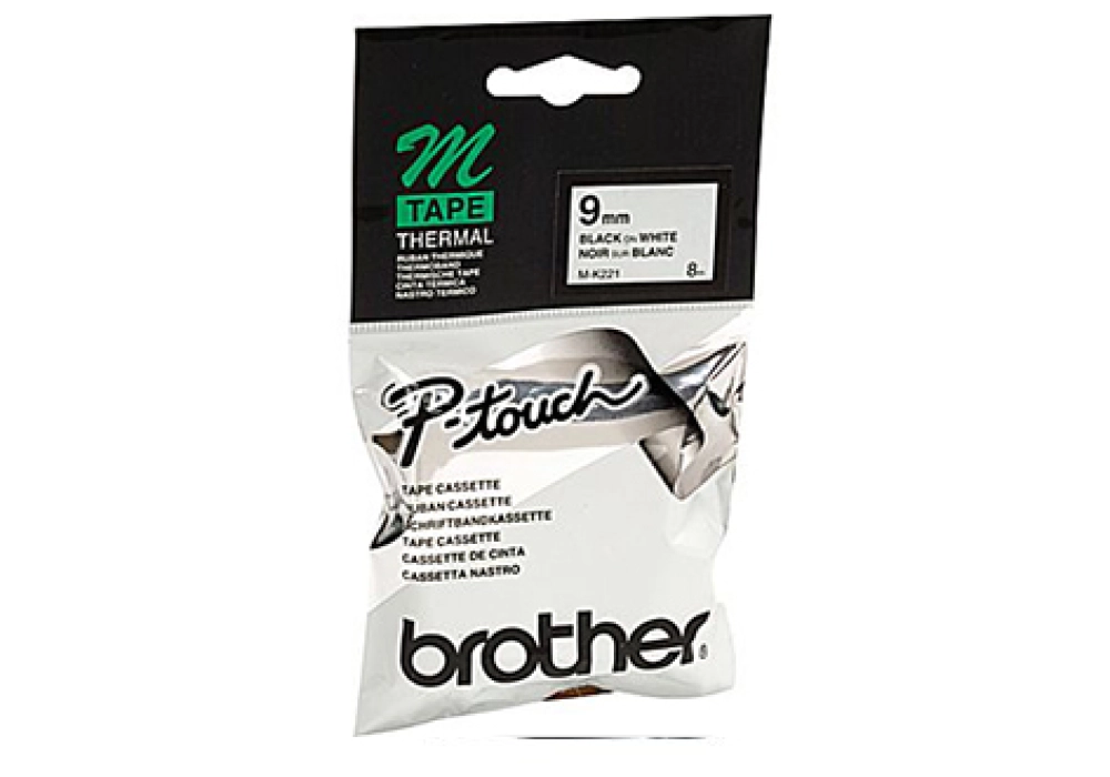 Brother P-Touch M Tape M-K221