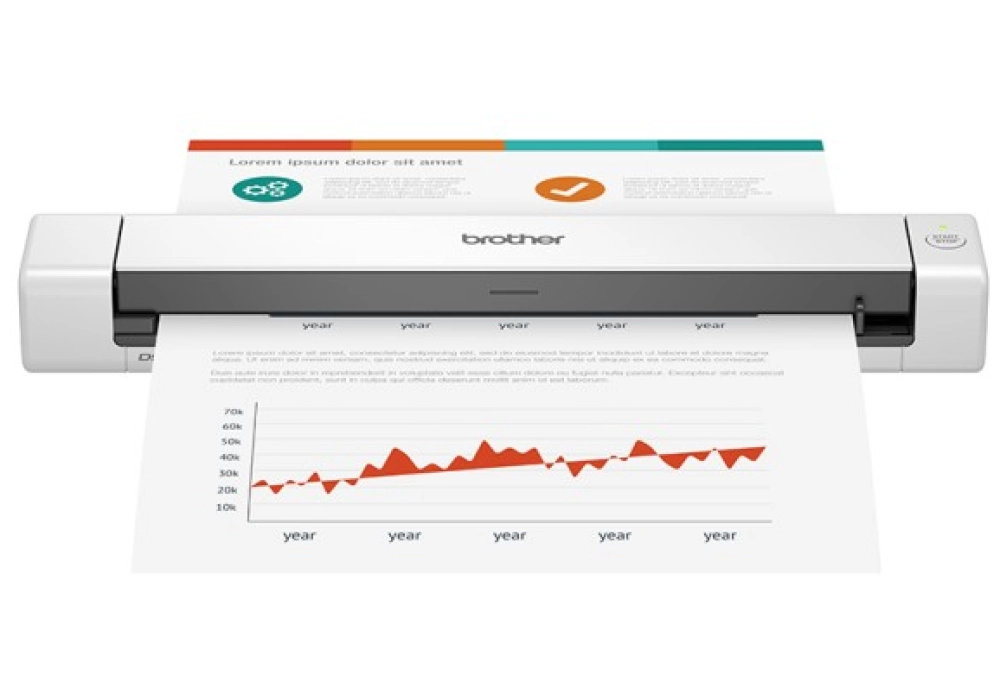 Brother Scanner de documents mobile DS-640