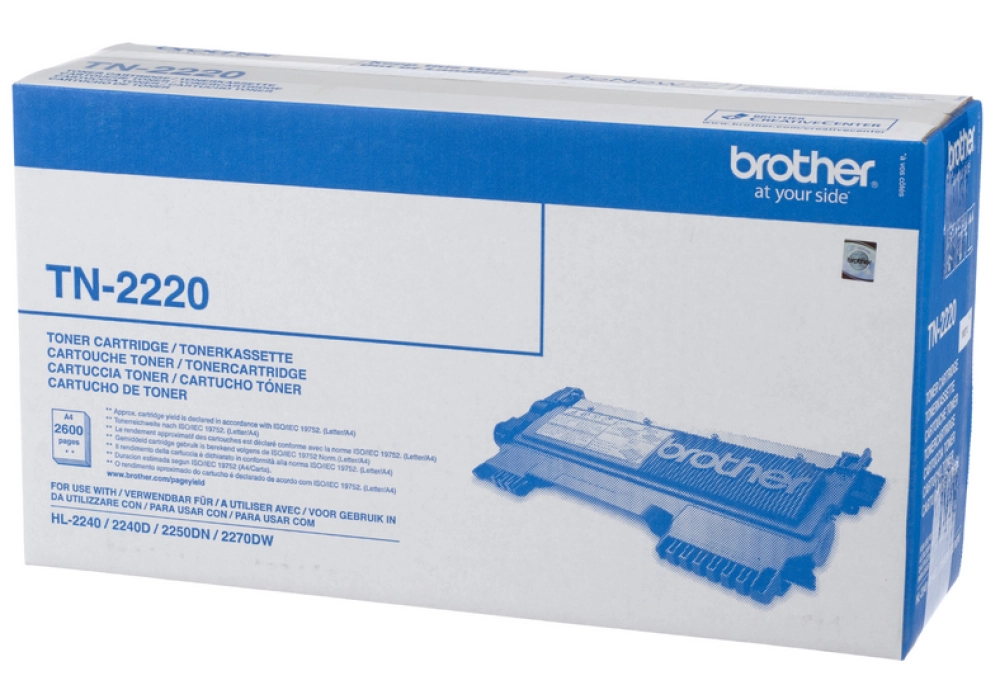 Brother Toner Cartridge - TN-2220 - Black