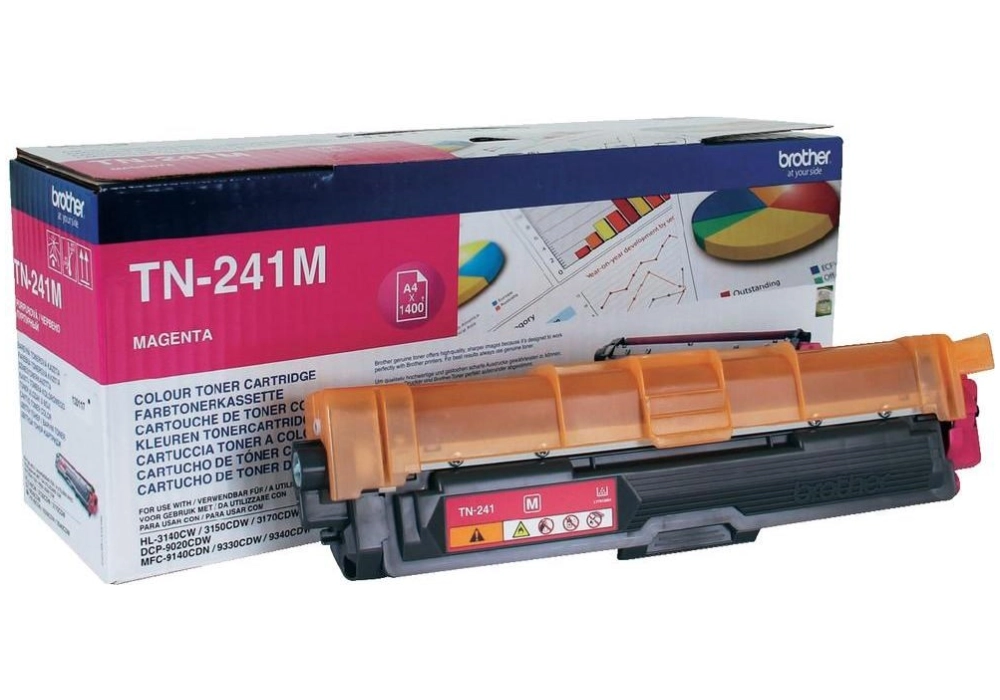 Brother Toner Cartridge - TN-241M - Magenta