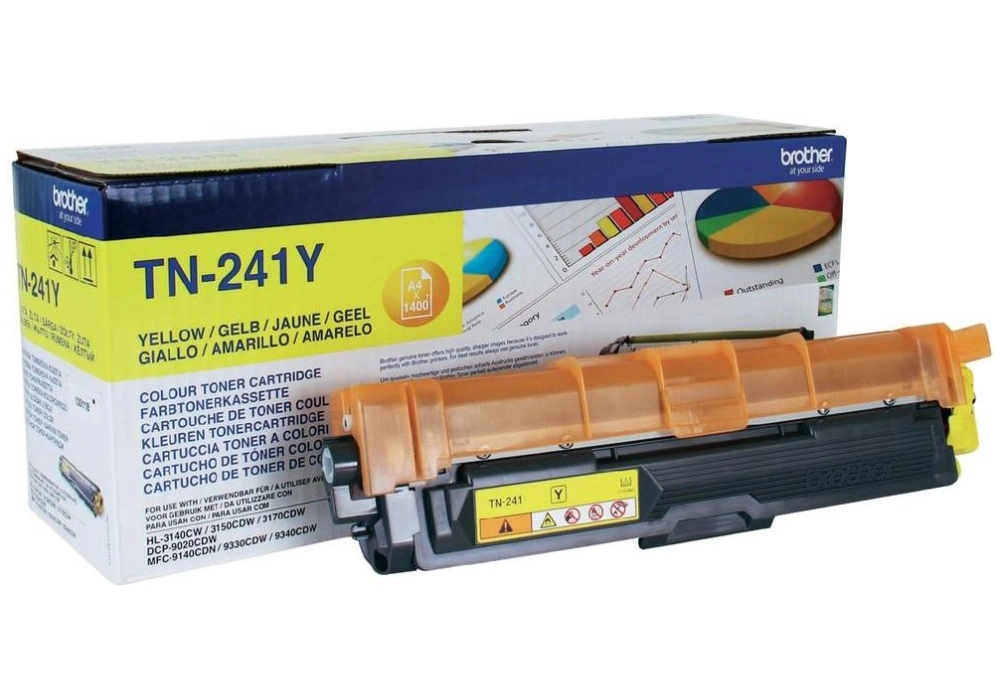 Brother Toner Cartridge - TN-241Y - Yellow