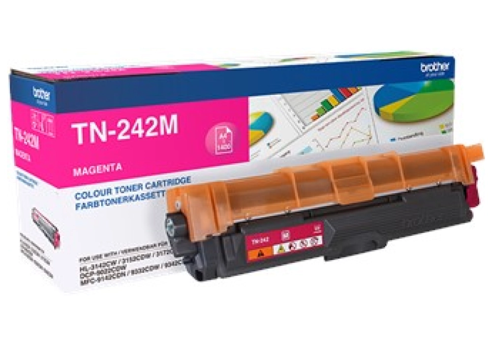 Brother Toner Cartridge - TN-242M - Magenta