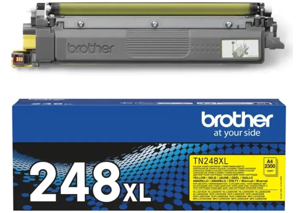 Brother Toner Cartridge - TN-248XLY - Jaune