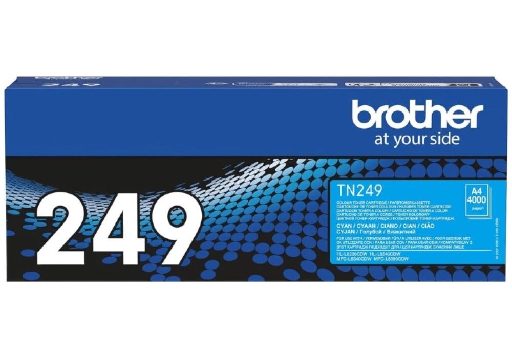 Brother Toner Cartridge - TN-249C - Cyan