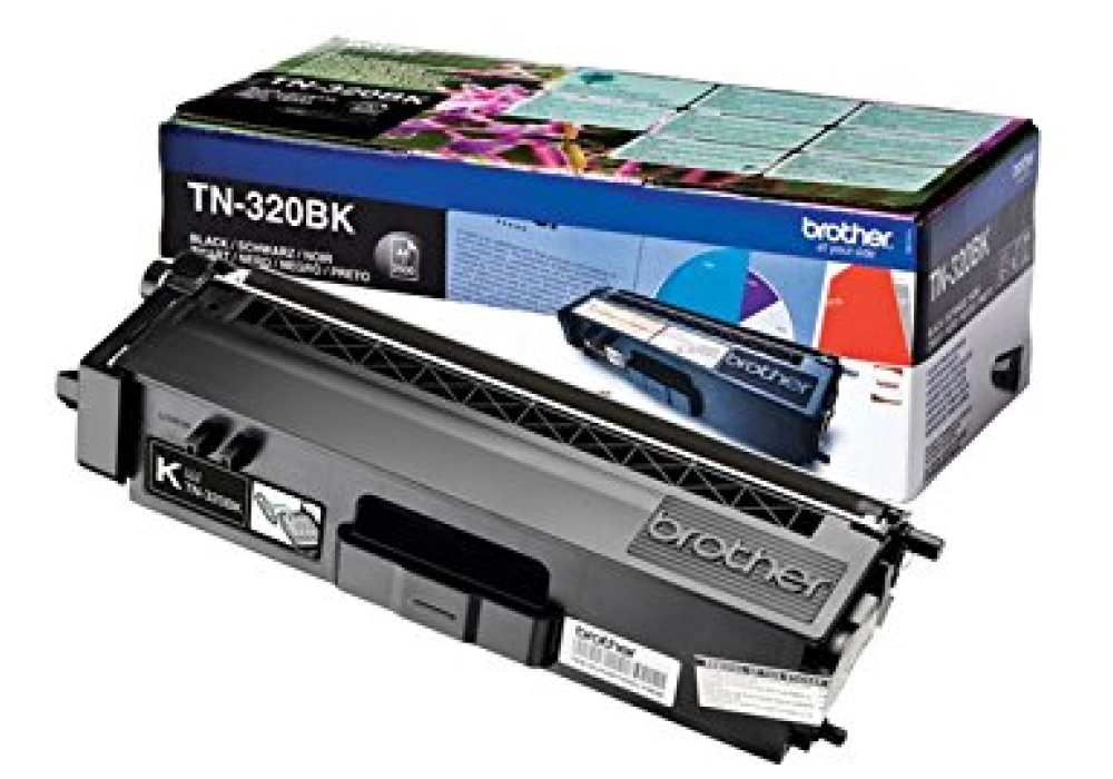 Brother Toner Cartridge - TN-320BK - Black