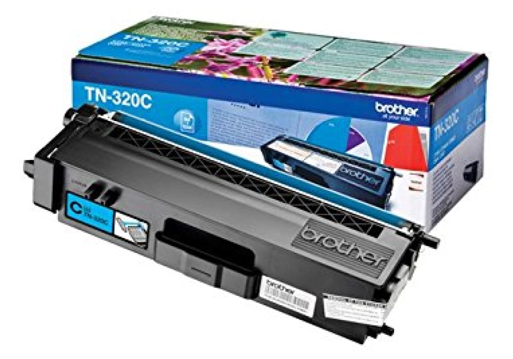 Brother Toner Cartridge - TN-320C - Cyan