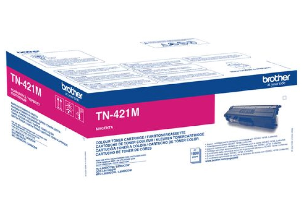 Brother Toner Cartridge - TN-421M - Magenta