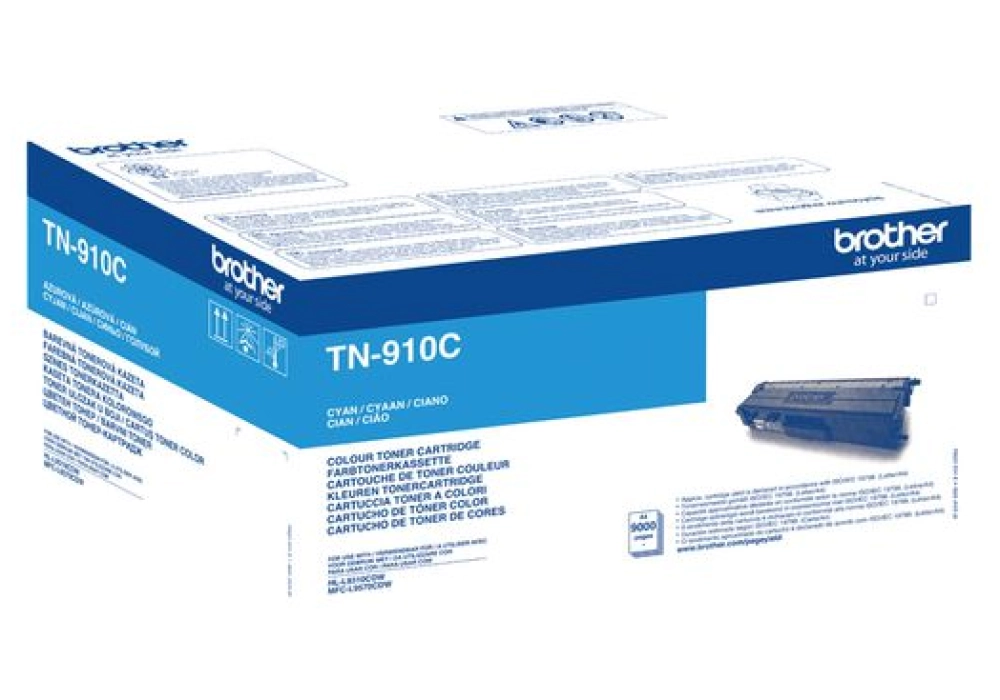 Brother Toner Cartridge - TN-910C - Cyan