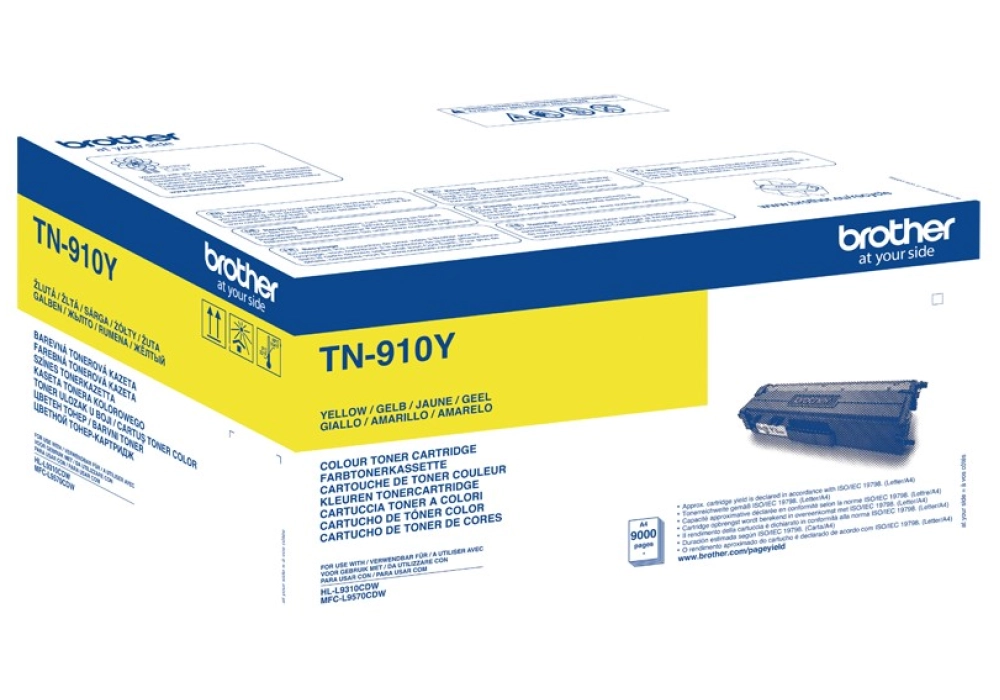 Brother Toner Cartridge - TN-910Y - Yellow