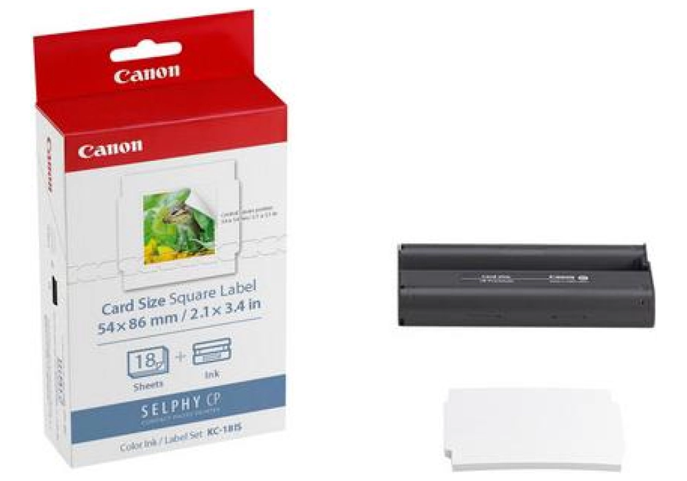 Canon Color Ink Paper Set KC-18IS