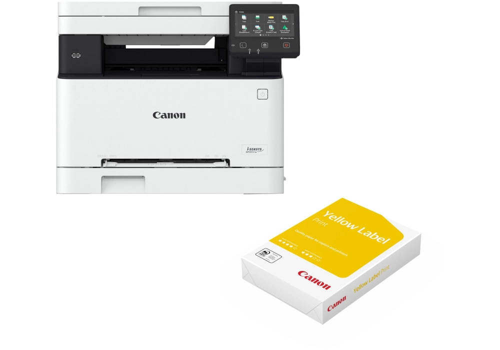 Canon i-SENSYS MF651Cw + papier Yellow Label Print A4