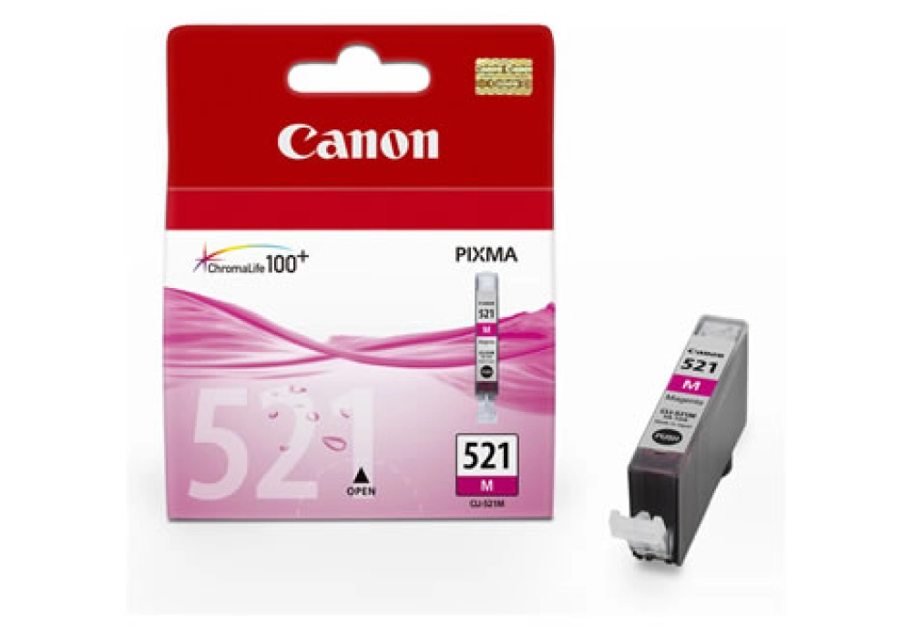 Canon Inkjet Cartridge CLI-521M - Magenta