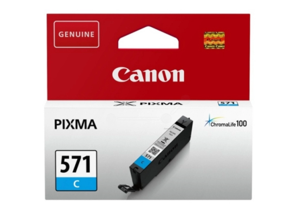 Canon Inkjet Cartridge CLI-571C Cyan