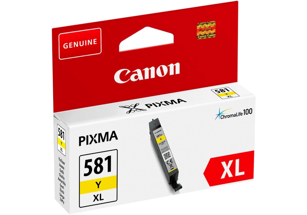 Canon Inkjet Cartridge CLI-581XL Ink BK/C/M/Y  