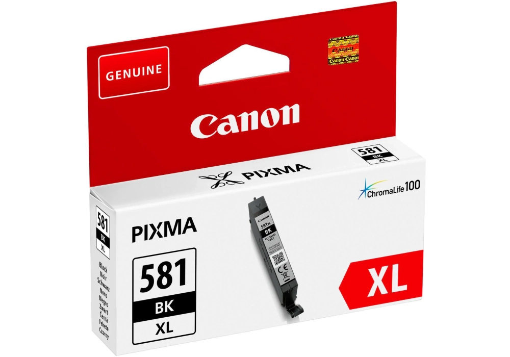 Canon Inkjet Cartridge CLI-581XL Ink BK/C/M/Y  