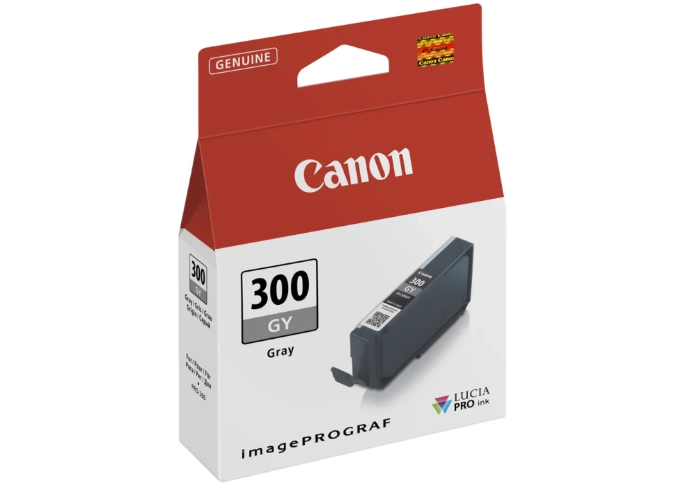 Canon Inkjet Cartridge PFI-300GY (Gray)