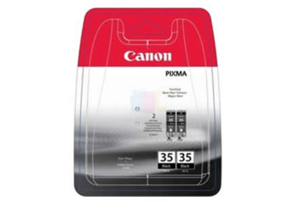 Canon Inkjet Cartridge PGI-35BK - Value Twin Pack