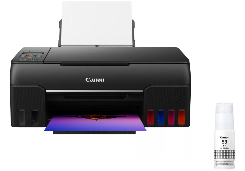 Canon PIXMA G650 incl. encre GI-53BK