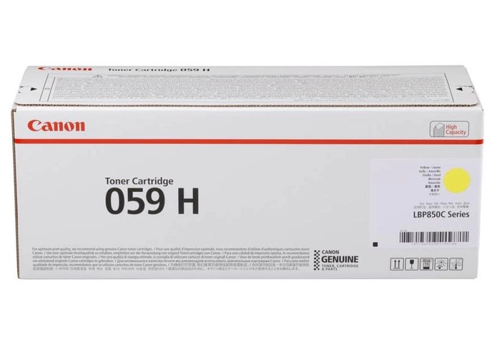 Canon Toner 059 H - Jaune