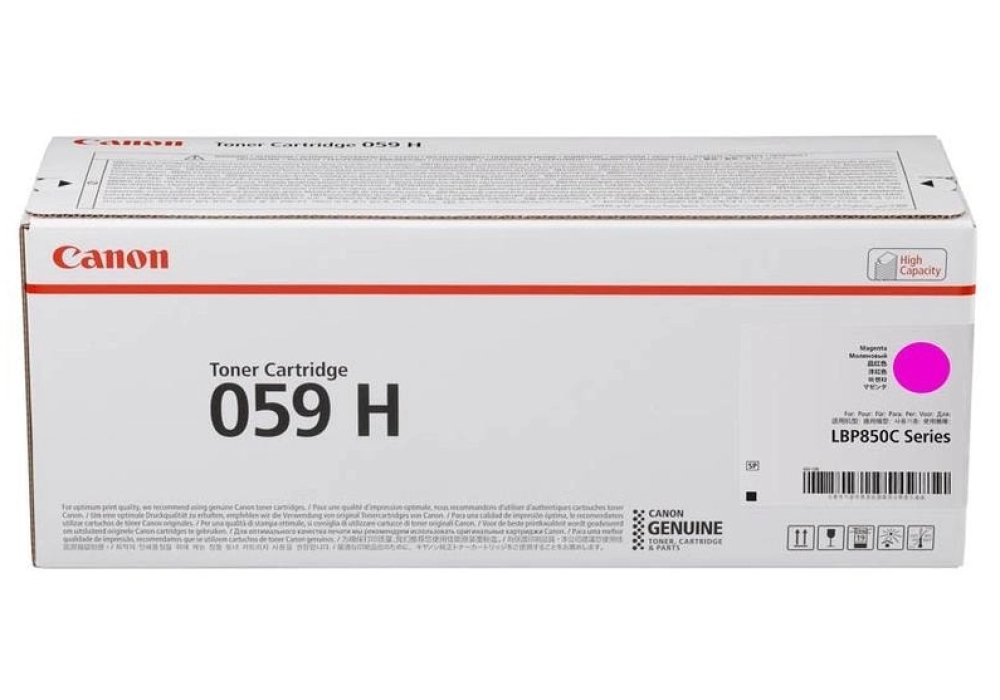 Canon Toner 059 H - Magenta