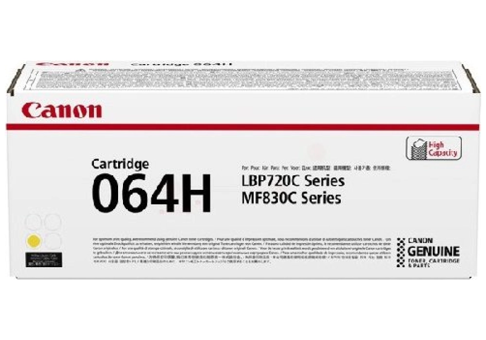 Canon Toner 064H / 4932C001 - Jaune