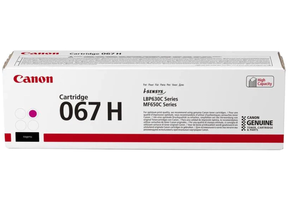 Canon Toner 067H - Magenta