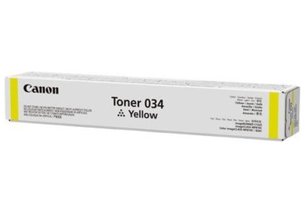 Canon Toner Cartridge - 034 - Yellow