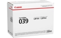 Canon Toner Cartridge - 039 - Black