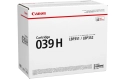 Canon Toner Cartridge - 039H - Black