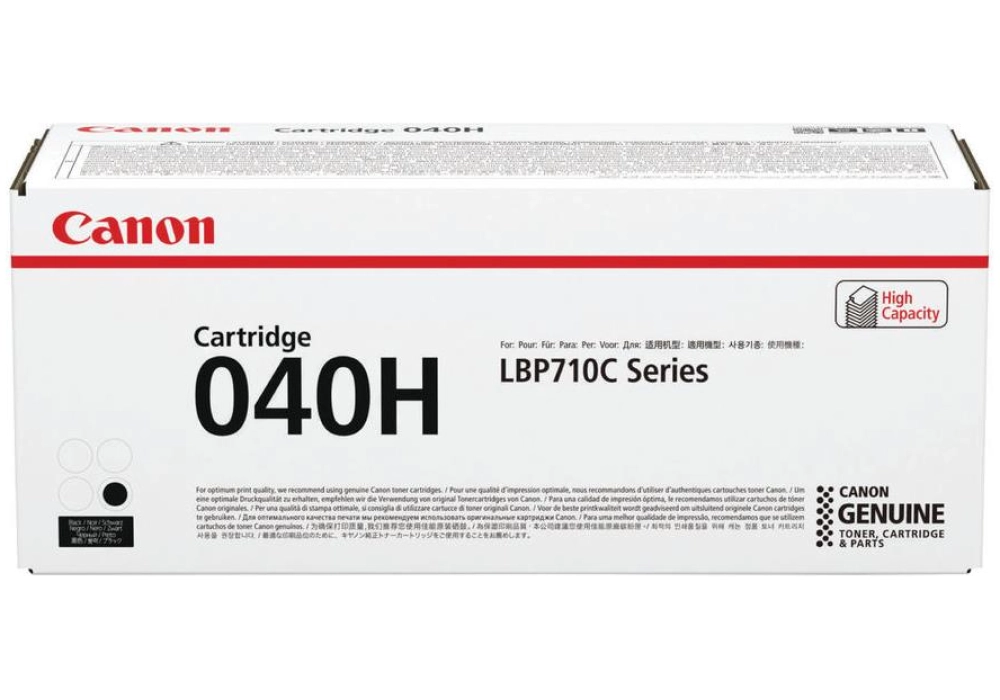 Canon Toner Cartridge - 040H - Black