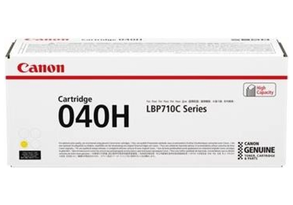 Canon Toner Cartridge - 040H - Yellow