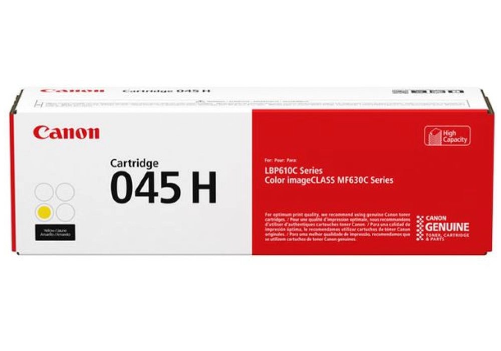 Canon Toner Cartridge - 045H - Yellow