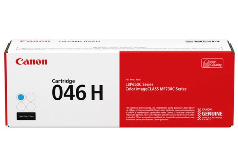 Canon Toner Cartridge - 046H - Cyan