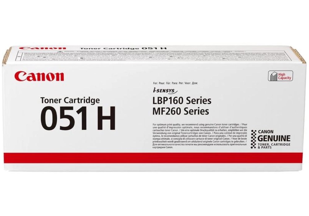 Canon Toner Cartridge - 051H - Noir