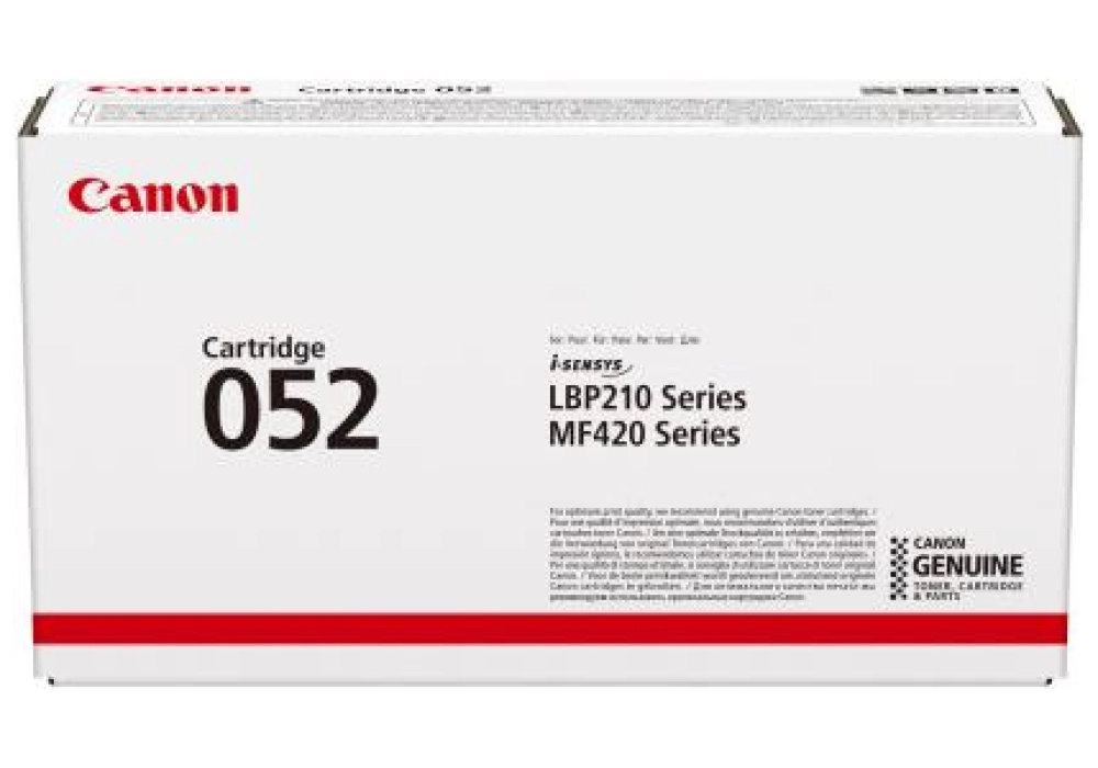 Canon Toner Cartridge - 052 - Black