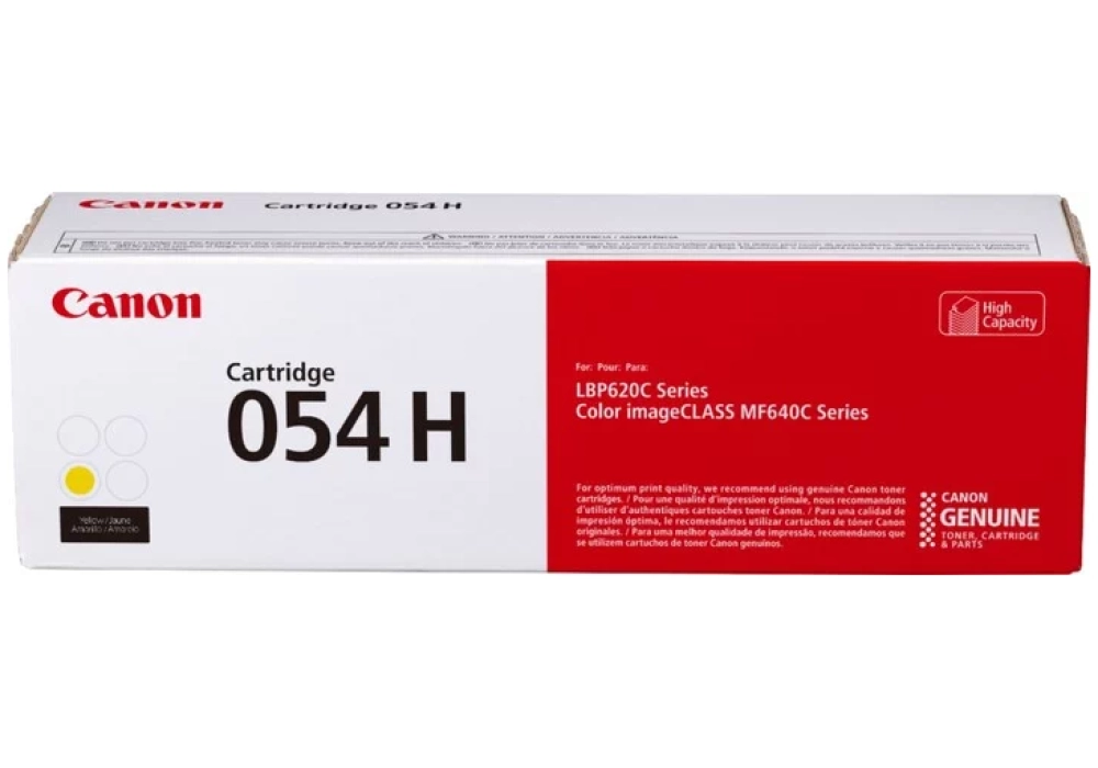 Canon Toner Cartridge - 054H - Yellow