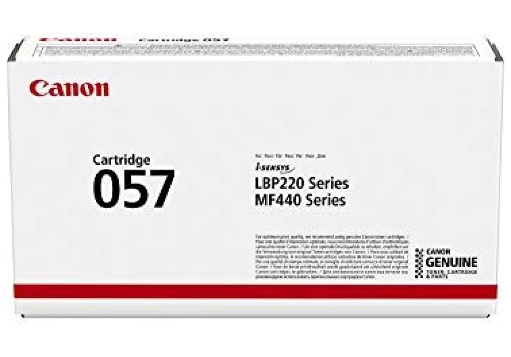 Canon Toner Cartridge - 057 - Black