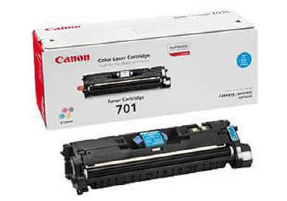 Canon Toner Cartridge - 701C - Cyan