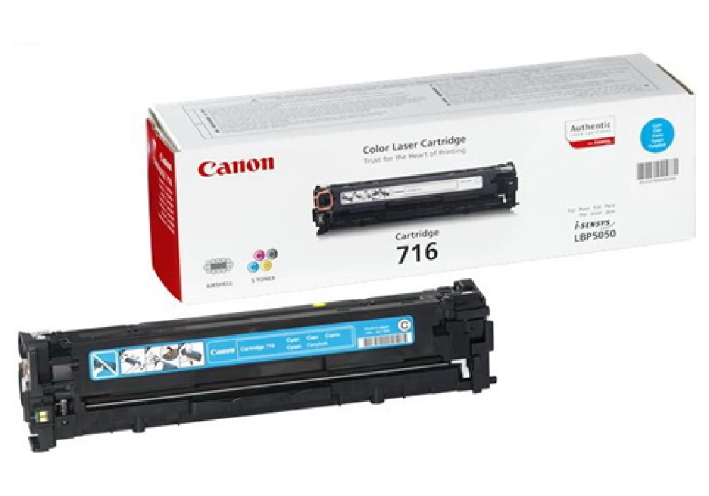 Canon Toner Cartridge - 716C - Cyan