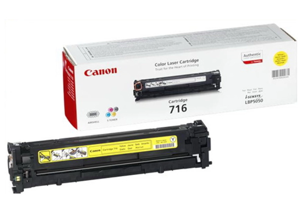 Canon Toner Cartridge - 716Y - Yellow