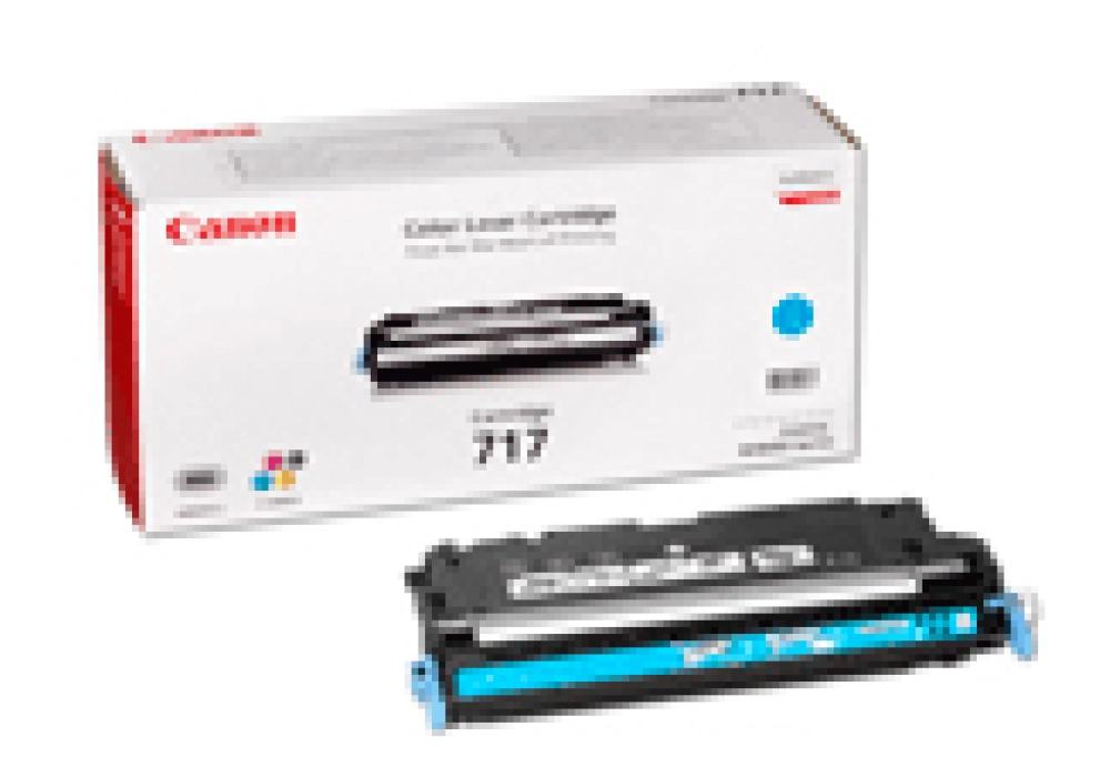 Canon Toner Cartridge - 717C - Cyan